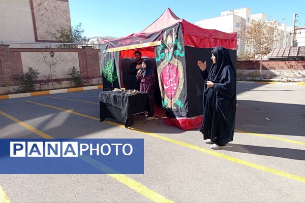 مراسم سوگواری شهادت صدیقه کبری حضرت فاطمه زهرا (س) در دبیرستان فرهیختگان۲ پردیس