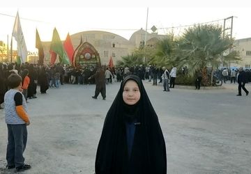 تشییع نمادین حضرت فاطمه (س) و نخل‌برداری در یزد