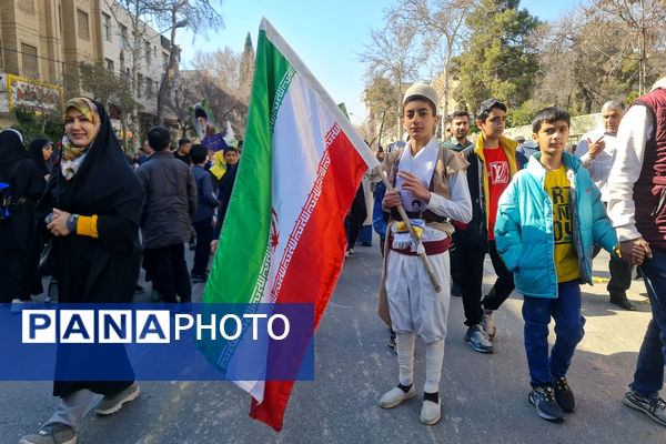 چهل و ششمین سالگرد پیروزی انقلاب  و راهپیمایی 22 بهمن در شیراز