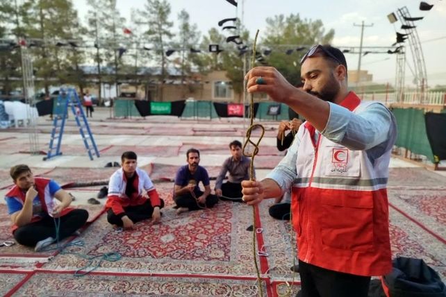 هلال‌احمر کاشمر، توانمندسازی نجاتگران را در اولویت قرار داد