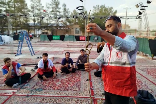 هلال‌احمر کاشمر، توانمندسازی نجاتگران را در اولویت قرار داد