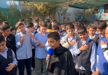  سوگواره‌ای بی‌ریا در آغوش مدرسه