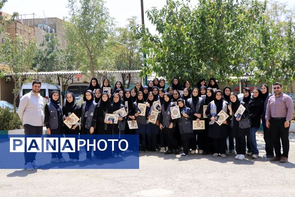 آیین تجلیل از خبرنگاران پانا ناحیه یک شهرستان بهارستان
