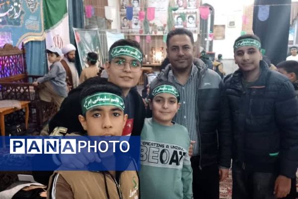 اعتکاف دانش‌آموزی در زرقان