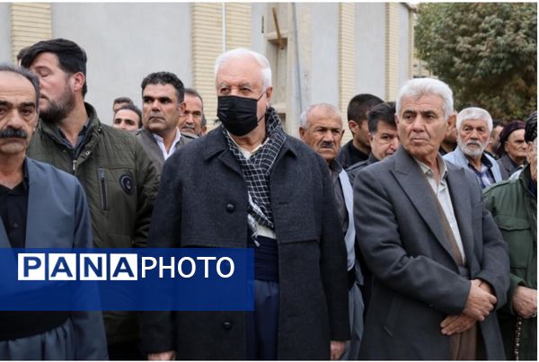 تشییع پیکر مطهر شهید گمنام در جوانرود