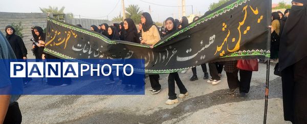 مراسم عزاداری امام حسین‌‌(ع) در روستای باغات