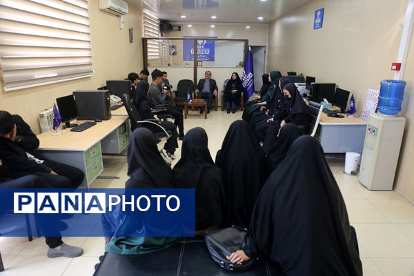 حضور مدیرکل آموزش و پرورش آذربایجان شرقی در خبرگزاری پانا به‌مناسبت سالروز تاسیس این رسانه