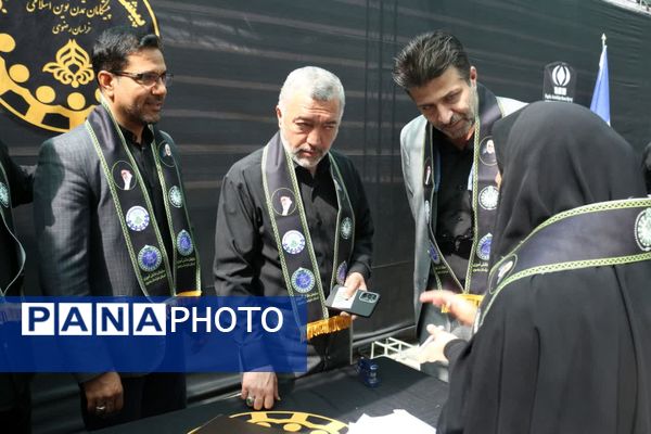 موکب سازمان دانش‌آموزی خراسان رضوی میزبان اقشار مختلف در روزهای سوگواری