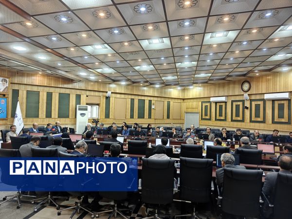 جلسه شورای آموزش و پرورش استان کرمانشاه