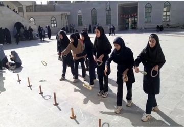 نمایشگاه قصه و هزار و یک شر  دبیرستان شهید مجید دهنوی  نیشابور