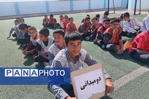 آغاز المپیاد درون‌مدرسه‌ای دانش‌آموزان دیشموک همزمان با هفته تربیت‌بدنی