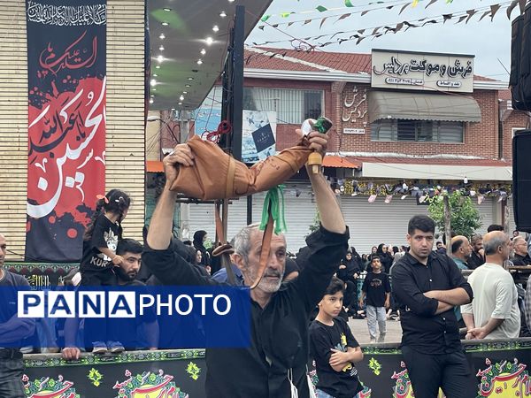 مراسم عاشورای حسینی در انگورستان ملک اصفهان