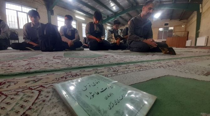 سه‌شنبه‌های مهدوی در دبیرستان شهید بهشتی ناحیه دو شهرری 