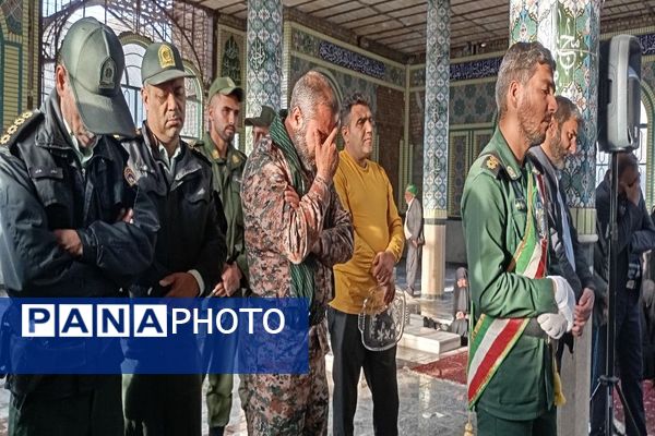 حضور شهید گمنام فاطمی در شهر بار نیشابور