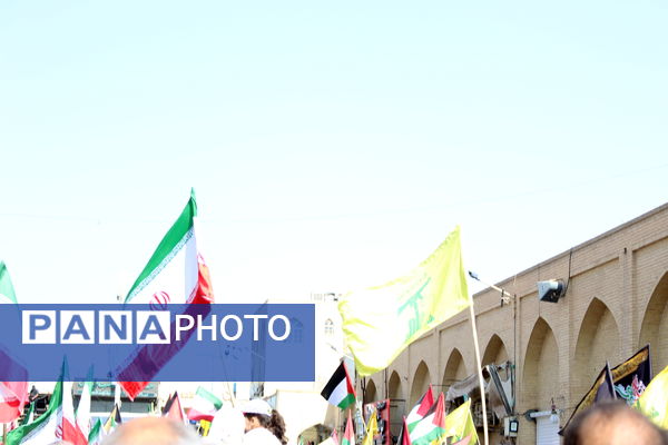 راهپیمایی بشارت نصر یزد