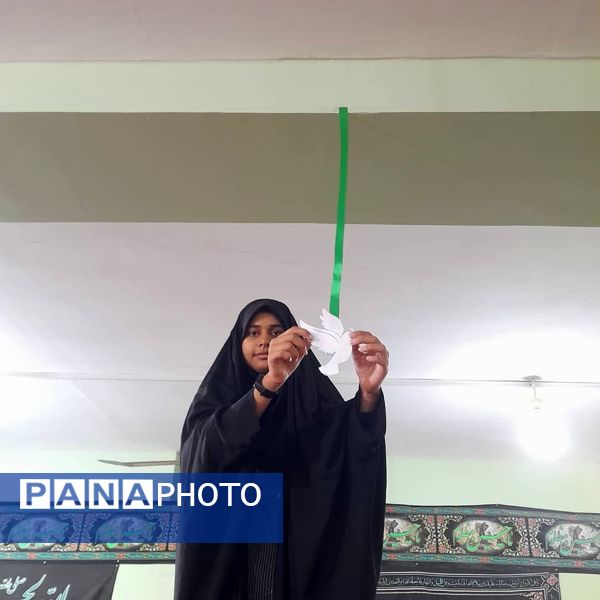 مراسم استقبال از شهید گمنام در روستای سرزه 