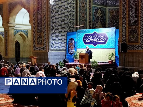 مراسم عزاداری شهادت امام حسن عسکری (ع) در زیارتگاه شهید مدرس 