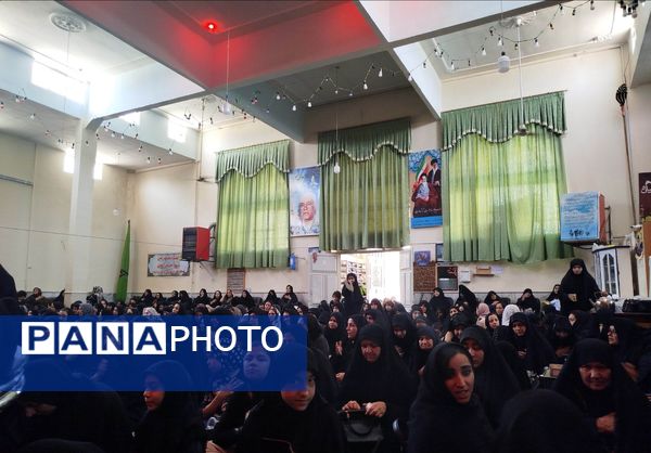 مراسم عاشورای حسینی در مسجد شهدای گمنام نیشابور 