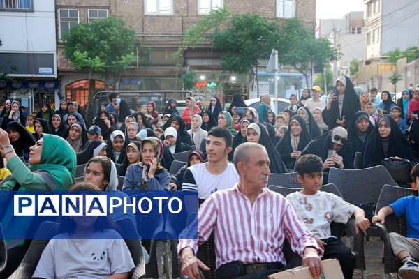برگزاری مراسم دهه کرامت در شهر قیامدشت ری یک