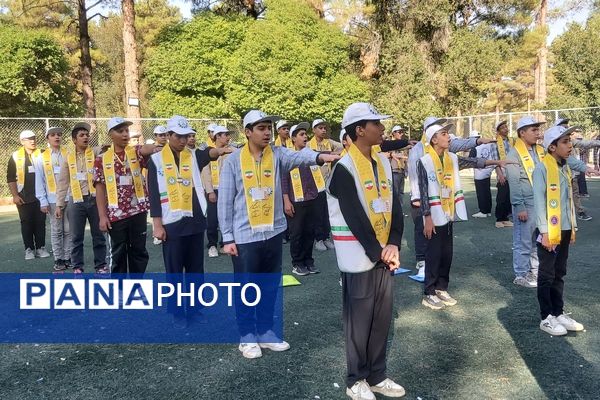 دومین روز از پیش اردوی استانی دوازدهمین اردوی ملی پیشتازان پسر 
