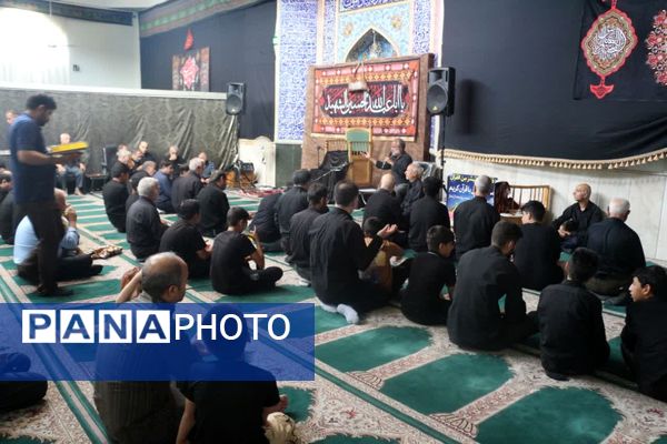 عزاداری ظهر عاشورا در مسجد حضرت صاحب الزمان(عج) مشهد