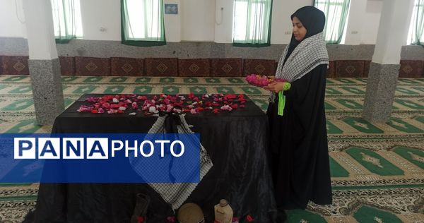 شهید گمنام مهمان مردم روستای رضوان شد