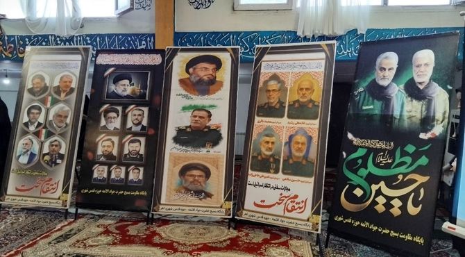 مراسم گرامیداشت اربعین شهدای اقتدار در اهر