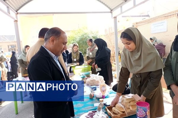 برپایی بازارچه کارآفرینی در مدارس بهبهان