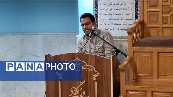 همایش قرآنی معتکفین اعتکاف دانش آموزی کاشمر
