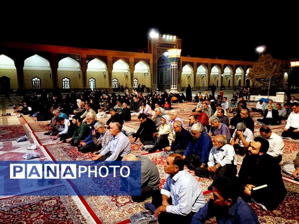 مراسم عزاداری شهادت امام حسن عسکری (ع) در زیارتگاه شهید مدرس 