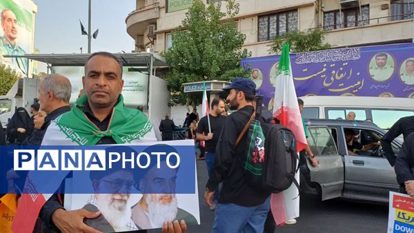 برافراشتن پرچم غیرت با بدرقه شهدای اقتدار
