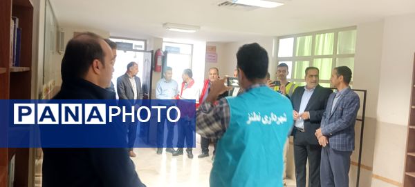 بیست و ششمین مانور سراسری زلزله شهرستان نطنز