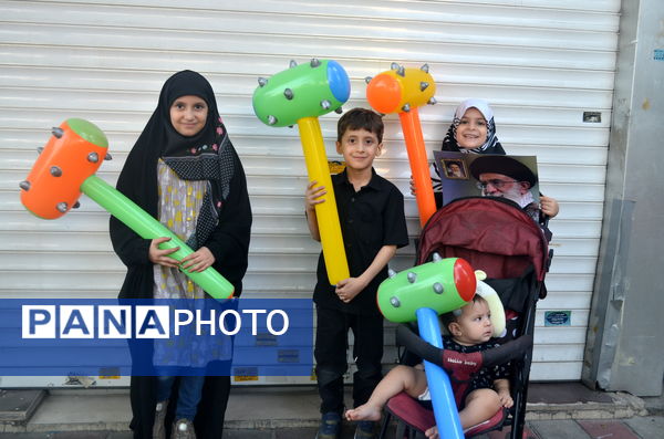 تجمع بزرگ جاماندگان اربعین در تهران