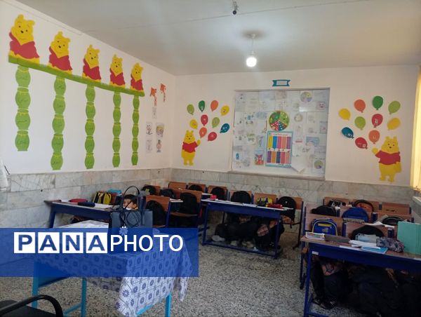 مانور زلزله در دبستان شهید پسندیده فدافن  