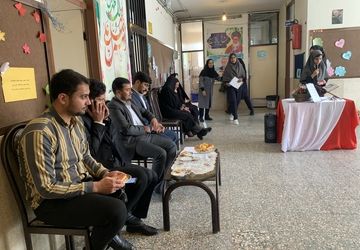 بازدید تشکیلاتی از مدارس شهرستان کیار