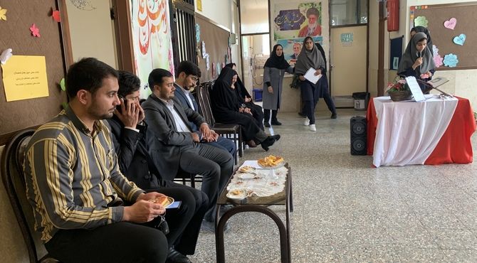 بازدید تشکیلاتی از مدارس شهرستان کیار