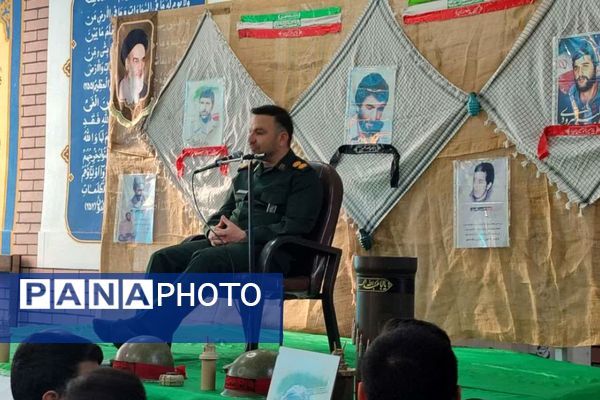 مراسم یادواره شهدا در آموزشگاه امین شهید بکائی