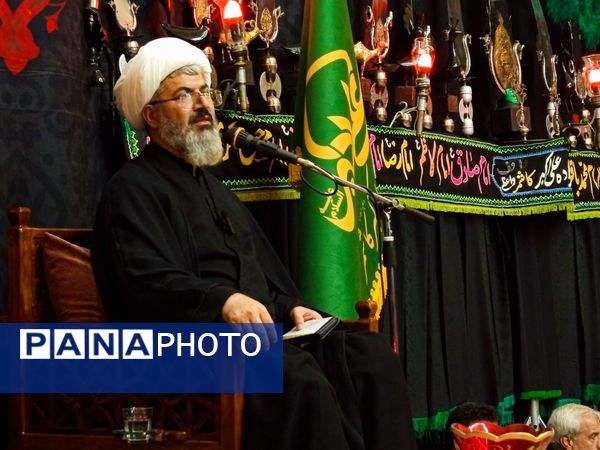 شب هفتم ماه محرم؛ تکیه علی اکبری کاشمر میزبان مسئولین این شهرستان