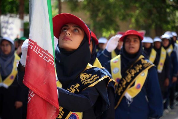 پیش اردوی ملی تشکیلات پیشتازان دختر استان کرمان