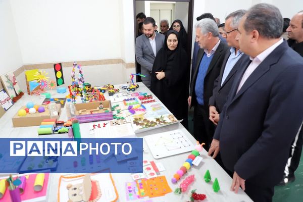 افتتاح اتاق ورزش مدرسه هوشمند استثنایی شهید رضی شهر جدید سهند