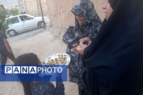 مراسم سوگواری شهادت حضرت اباعبدالله (ع) و یارانش در روستای ظفرآباد