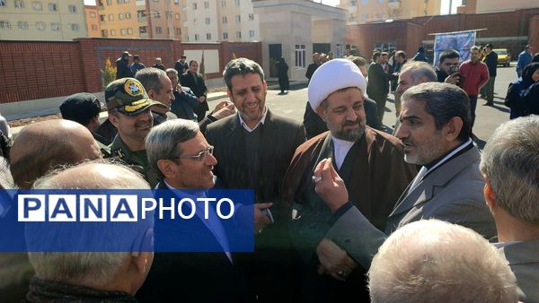 افتتاح مدرسه خیرساز بهنامجو در آبشناسان با حضور وزیر آموزش و پرورش