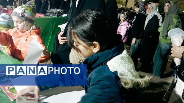 موکب  فرهنگی کودکان در شهرستان کاشمر 