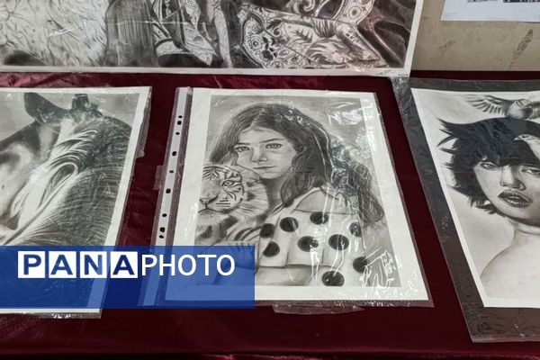 تجلی هنر و خلاقیت دانش‌آموزی در دبیرستات حضرت رقیه ورامین