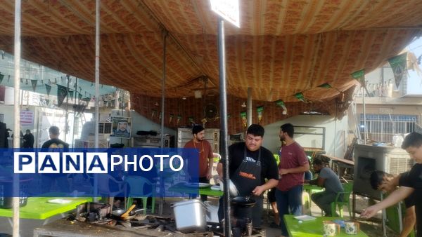 از تصاویر شهدا تا سفره‌های مهربانی در مسیر اربعین
