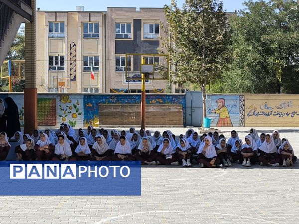 بزرگداشت روز آتش نشانی در دبستان شطیطه۲
