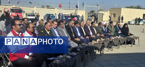 تمرین آمادگی دانش‌آموزان بافق در مانور سراسری زلزله و ایمنی