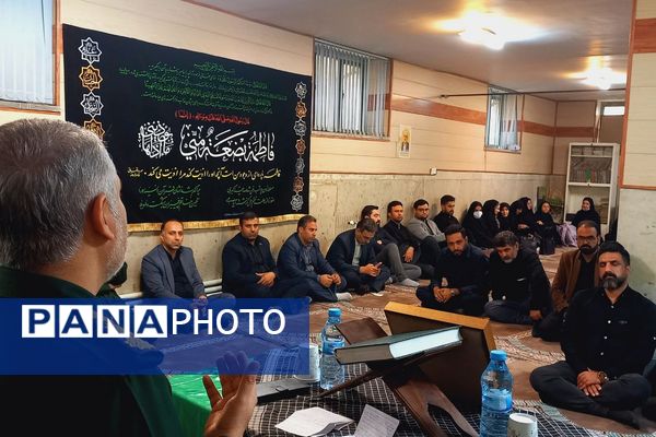  سوگواره فاطمی و گرامیداشت هفته بسیج در ورامین