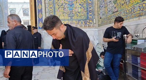  حضور زائران از سراسر کشور برای شهادت امام رضا (ع) در مشهد مقدس