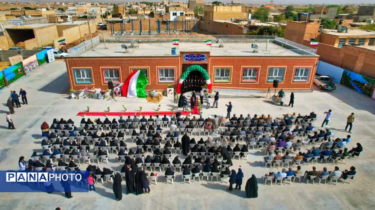 لبخند شادی بر لب های دانش آموزان فدافن؛ مدرسه جدید میزبان آنان خواهد بود 